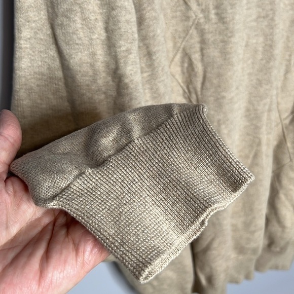 PERRY ELLIS PRINCIPLES V NECK SWEATER XXL SANDBAR HEATHER - Picture 3 of 7